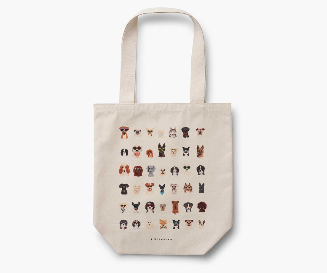 Rifle Paper Co. Tote Bags Dog Days Canvas Tote Bag