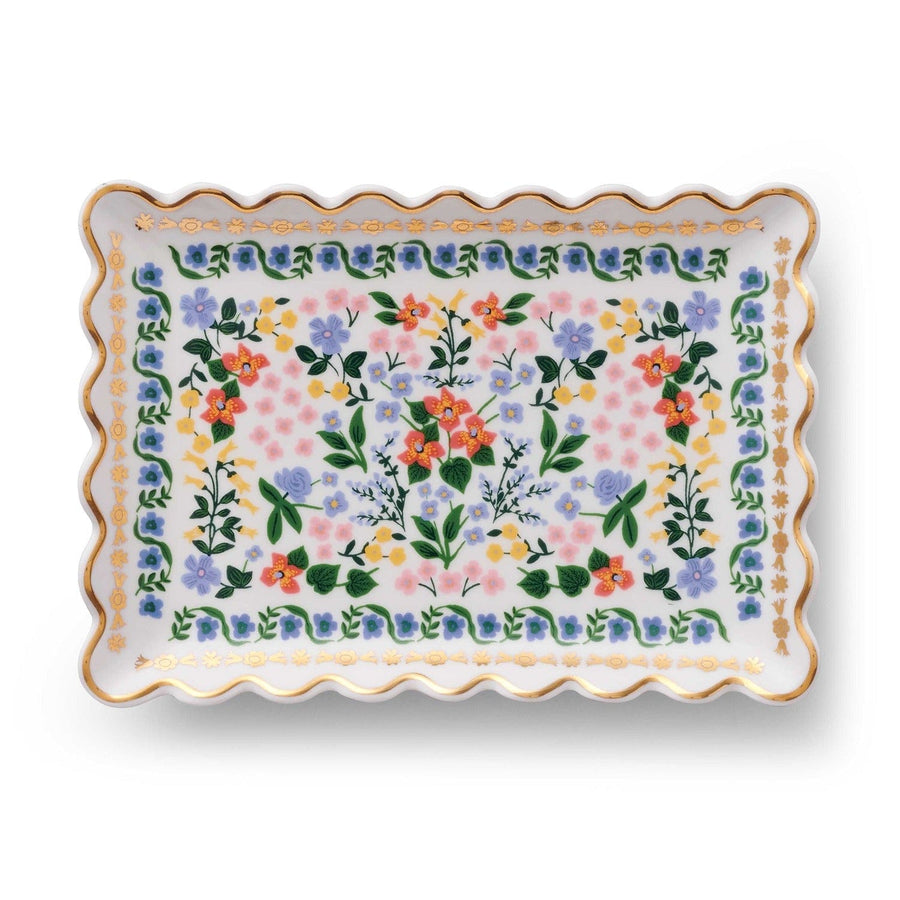 Rifle Paper Co. Tray Wildwood Porcelain Catchall Tray