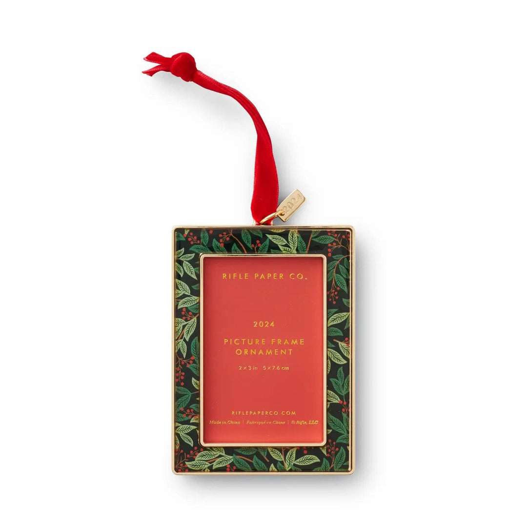 Rifle Paper Co. Willowberry Picture Frame Ornament