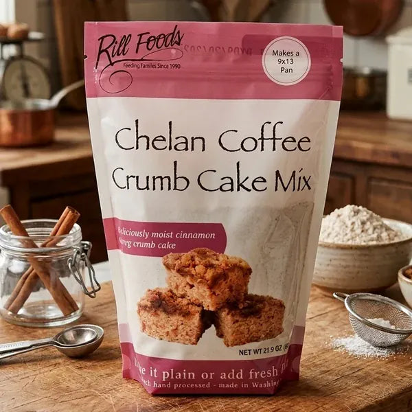 Rill's Specialty Foods Home Chelan Coffee Crumb Cake Mix