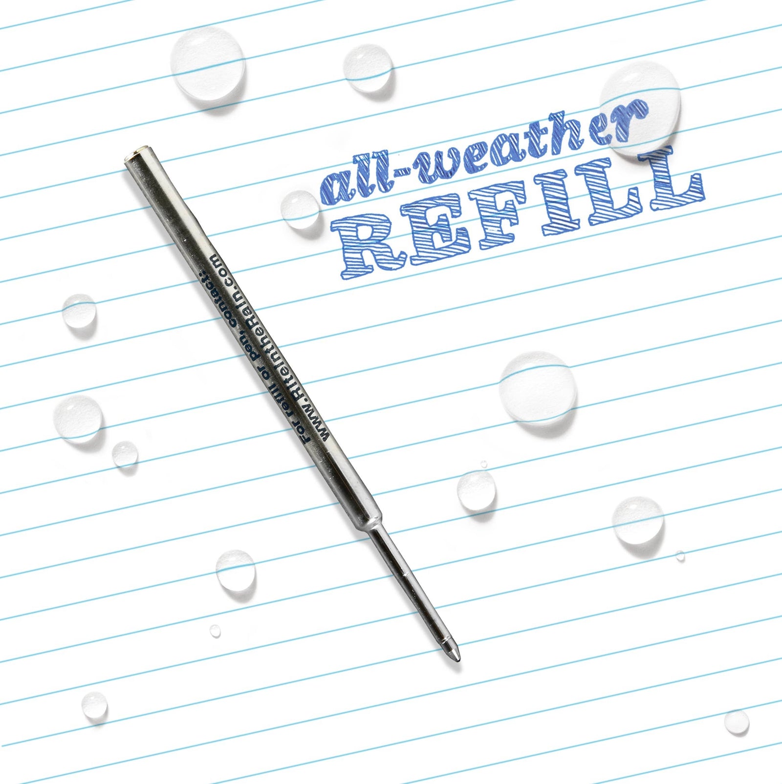Rite in the Rain Pen Ink & Refills Blue Rite in the Rain Ink Pen Refill