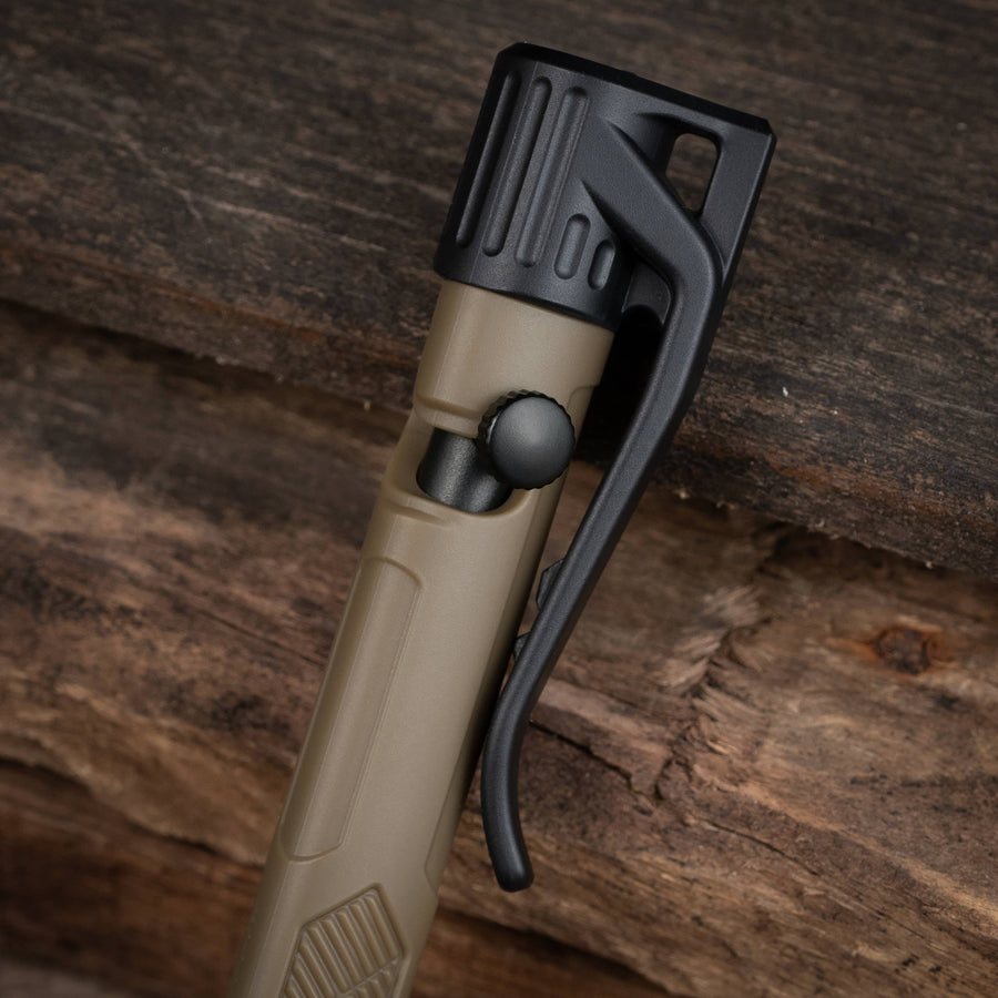 Rite in the Rain Pen Metal and Plastic Bolt action Pen Flat Dark Earth Body - Bla