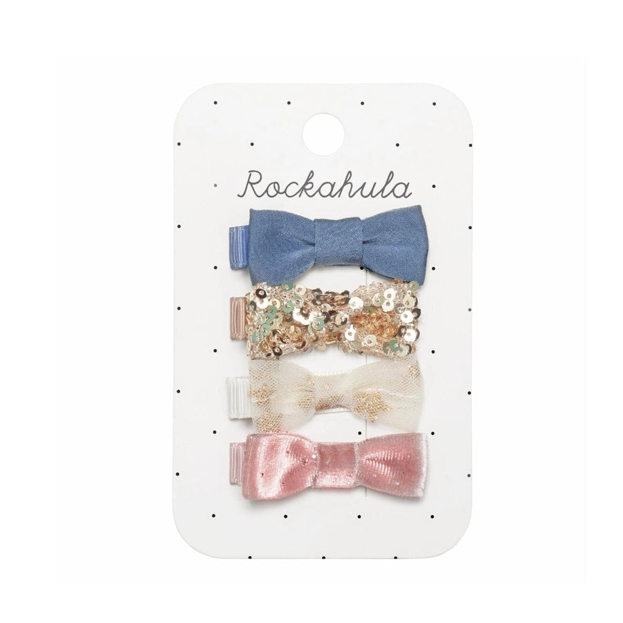 Rockahula Hair Claws & Clips Enchanted Mini Bow Clip Set