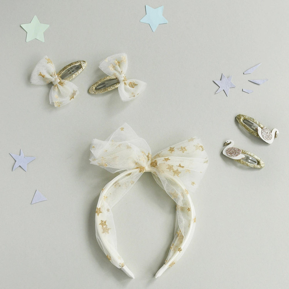 Rockahula Hair Claws & Clips Wish Upon A Star Tulle Bow Clips