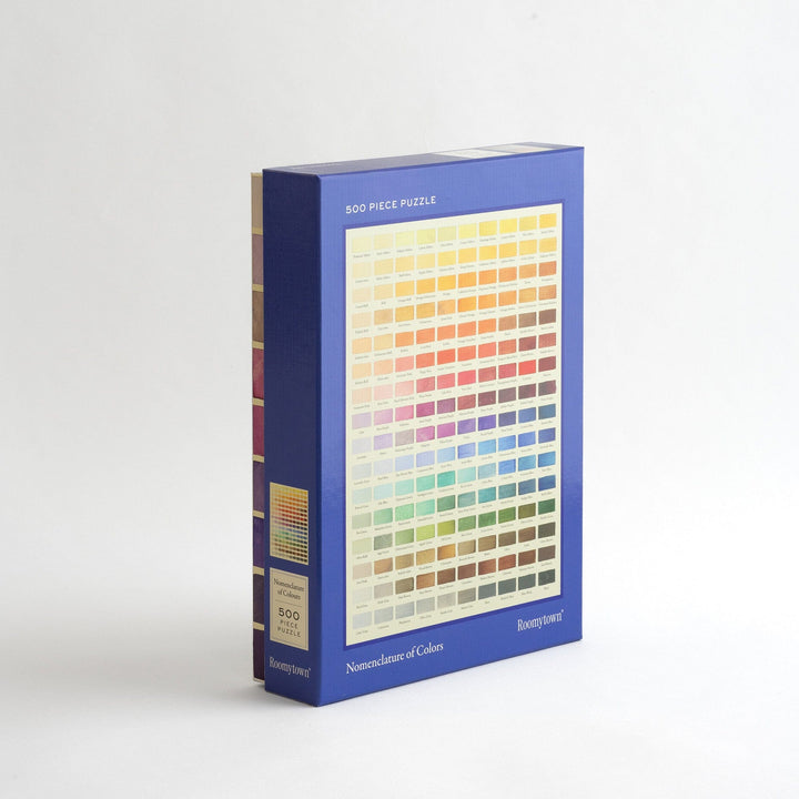 Roomytown Gifts 500-Piece Rectangular Jigsaw Puzzle - Nomenclature of Colours