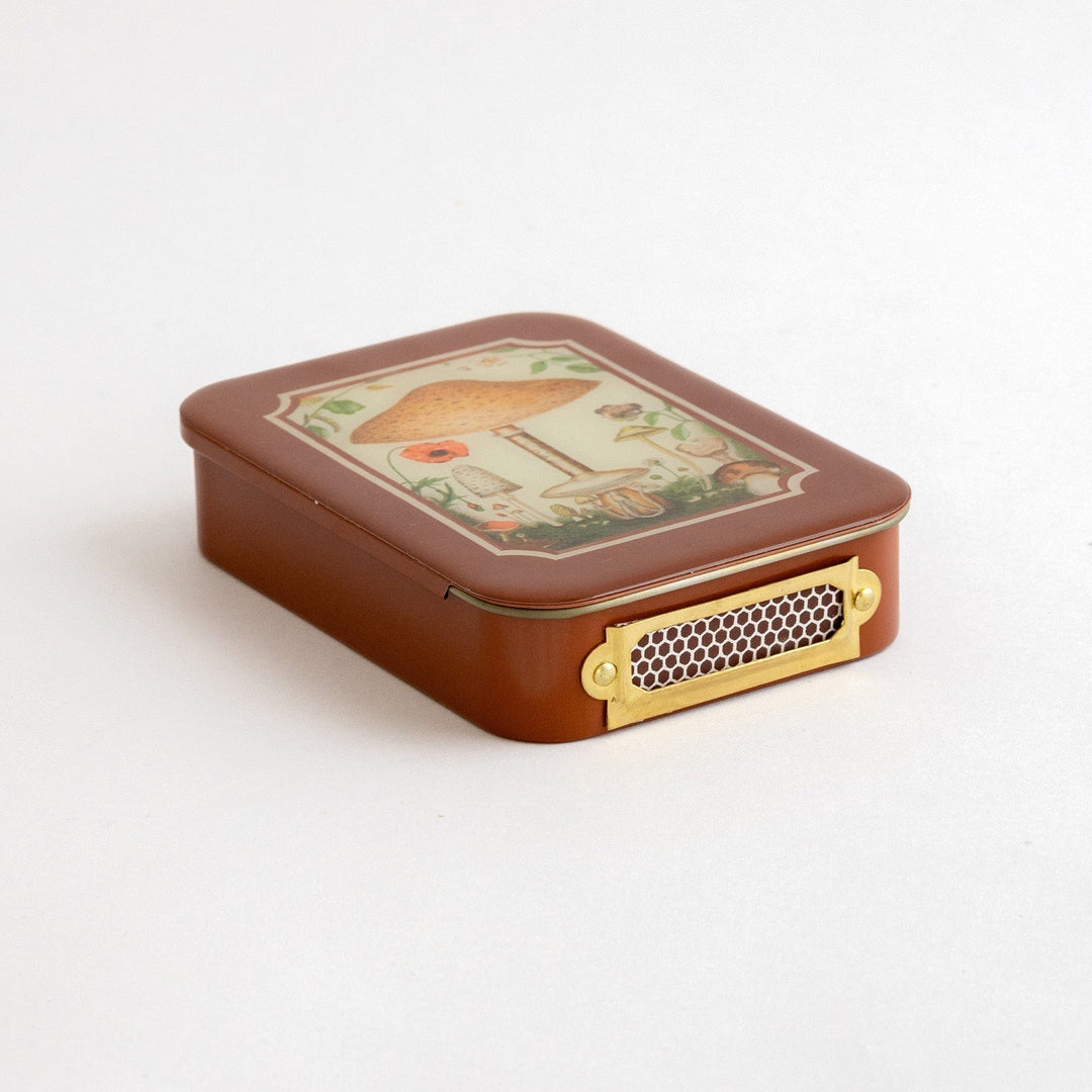 Roomytown Gifts Matches in Tin - Fungi