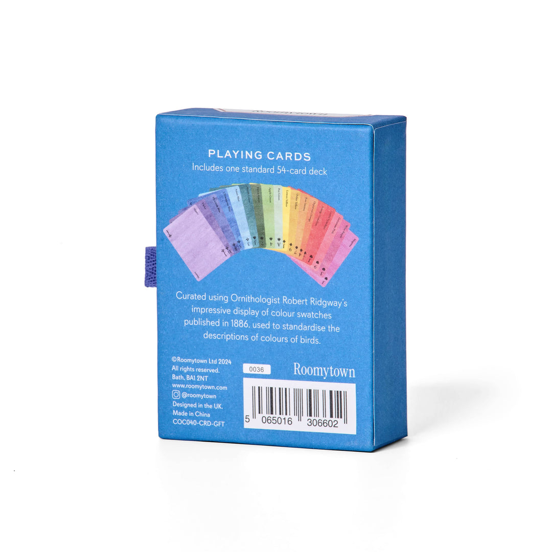 Roomytown Gifts Single Deck Playing Cards - Nomenclature of Colours