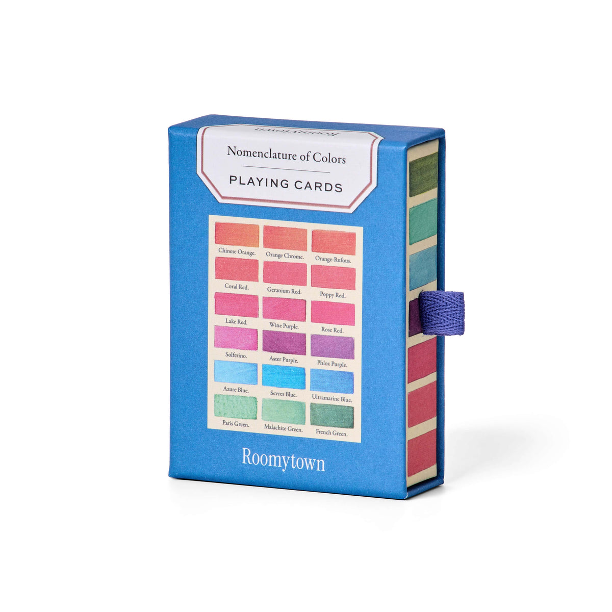Roomytown Gifts Single Deck Playing Cards - Nomenclature of Colours