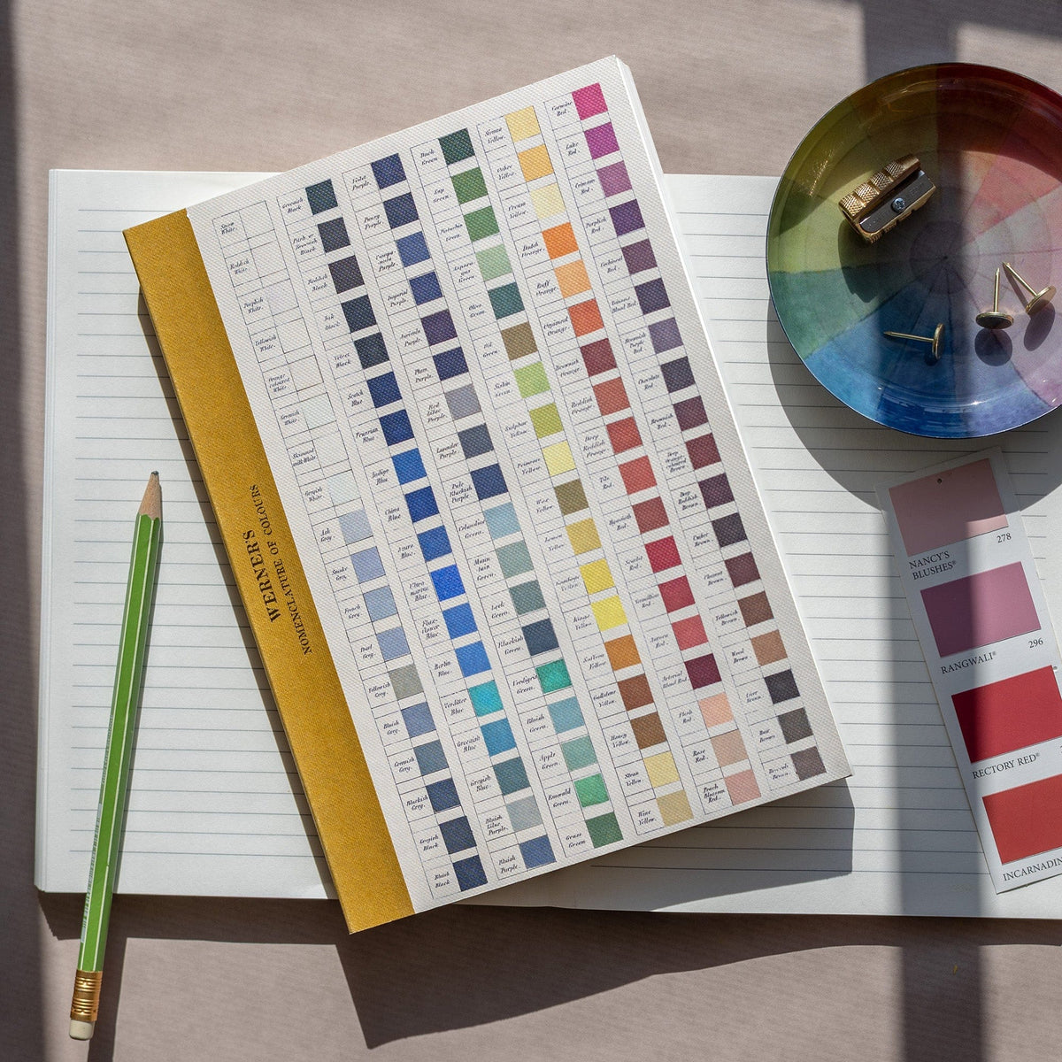 Roomytown Paper Werner's Nomenclature of Colours A5 Lay Flat Journal