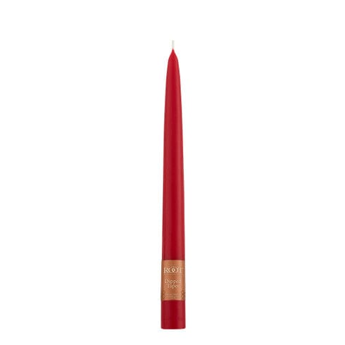 Root Candles Gifts Red 9" Dipped Taper Candles