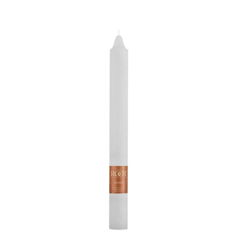 Root Candles Home White 9" Timberline Arista Taper