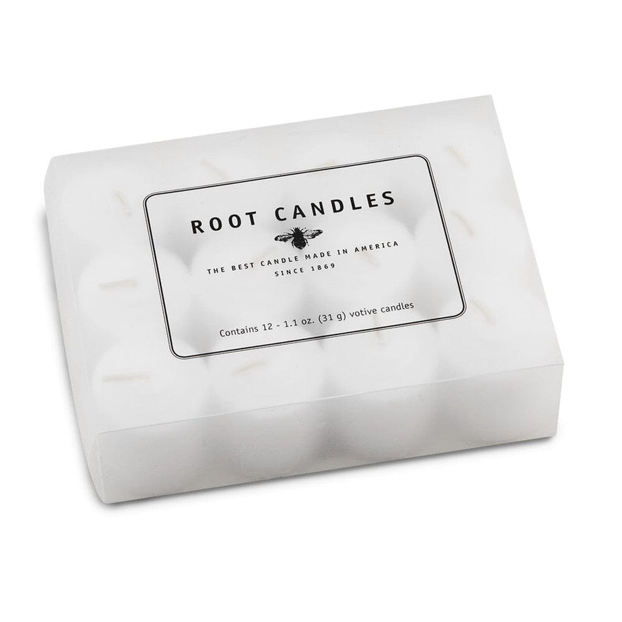 Root Candles Tealights 10 Hour Votive Unscented
