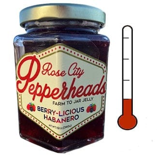 Rose City Pepperheads Food and Beverage Berry-licious Habanero Pepper Jelly 12 oz