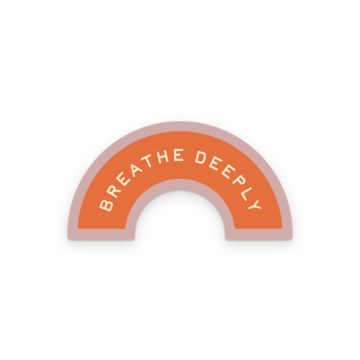 Ruff House Print Shop Cards Breathe Deeply Sticker