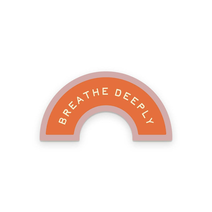 Ruff House Print Shop Cards Breathe Deeply Sticker