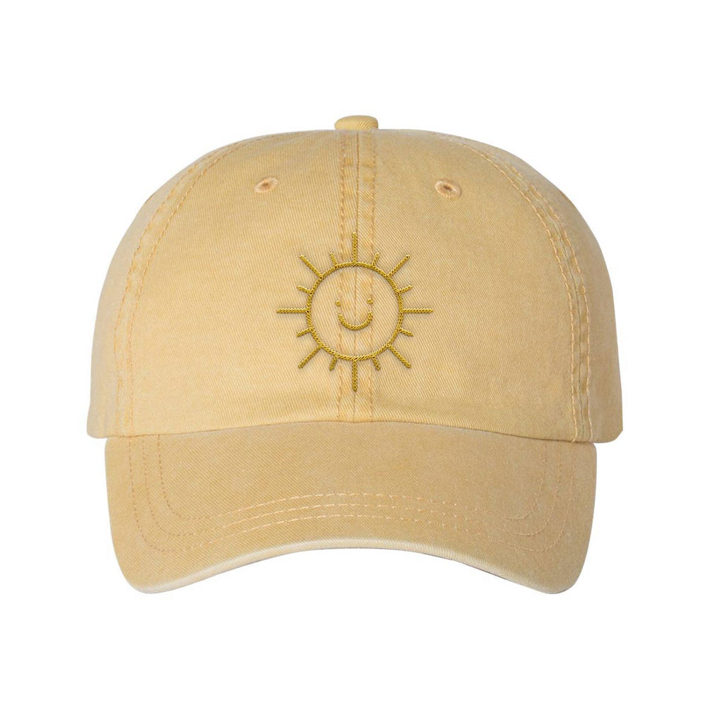 Ruff House Print Shop Hat Smiling Sunshine Baseball Hat