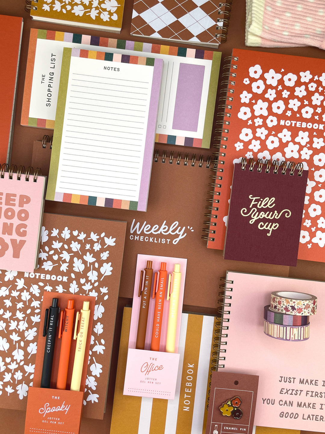 Ruff House Print Shop paper Falling Leaves Pattern Washi Tape