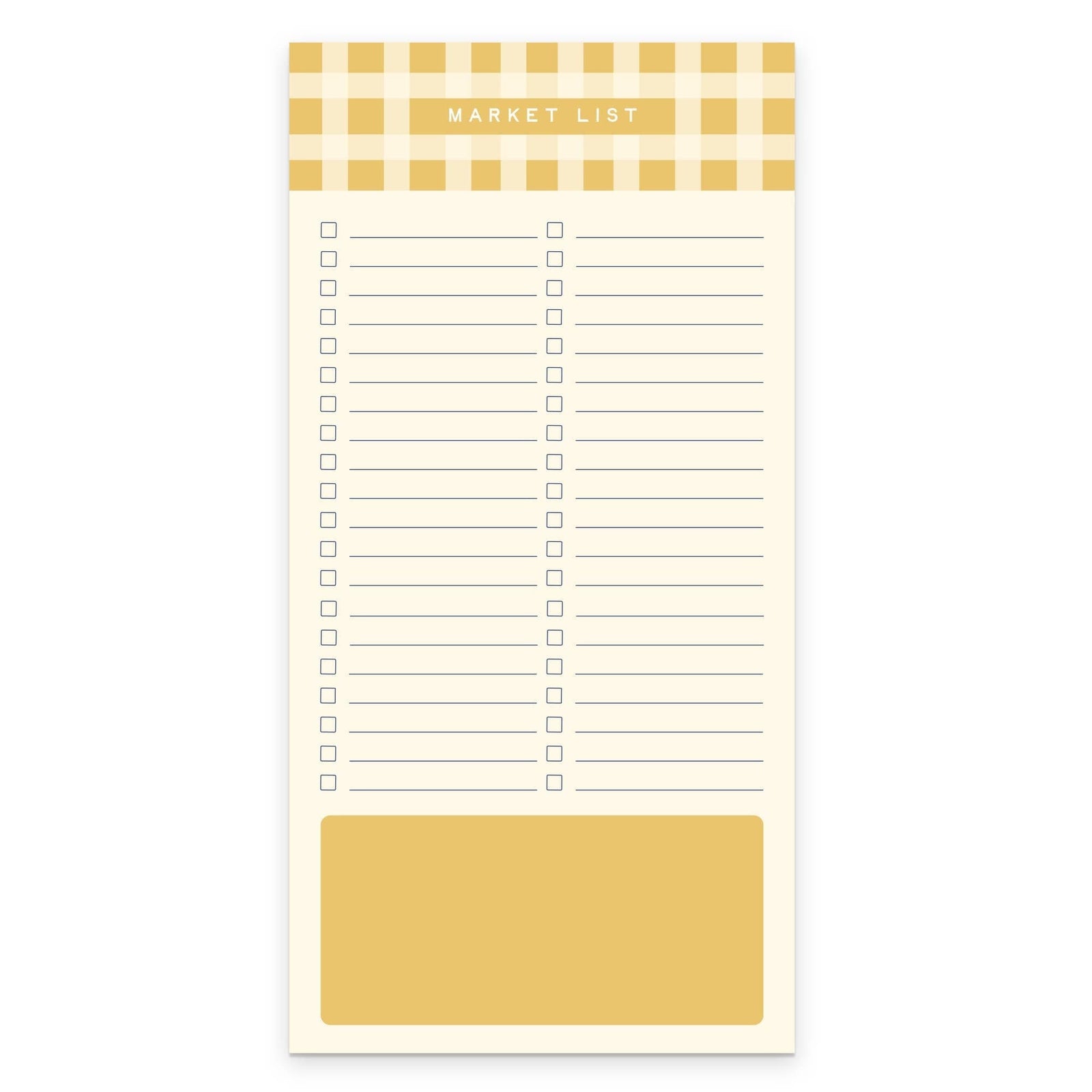 Ruff House Print Shop paper Gingham Pattern Market List