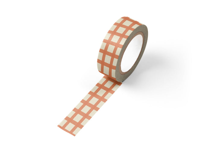 Ruff House Print Shop paper Gingham Washi Tape - Monarch