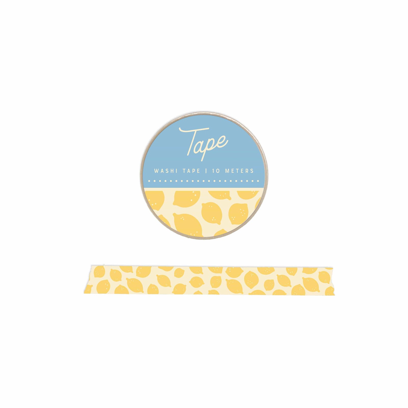 Ruff House Print Shop Paper Lemon Pattern Washi Tape