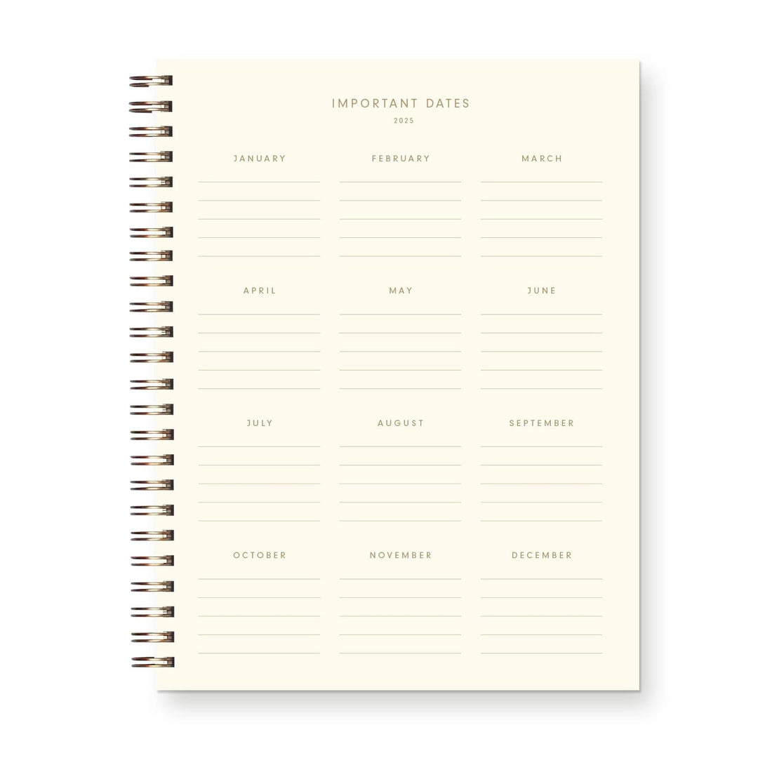 Ruff House Print Shop Planner 2025 Bold Dated Weekly Planner