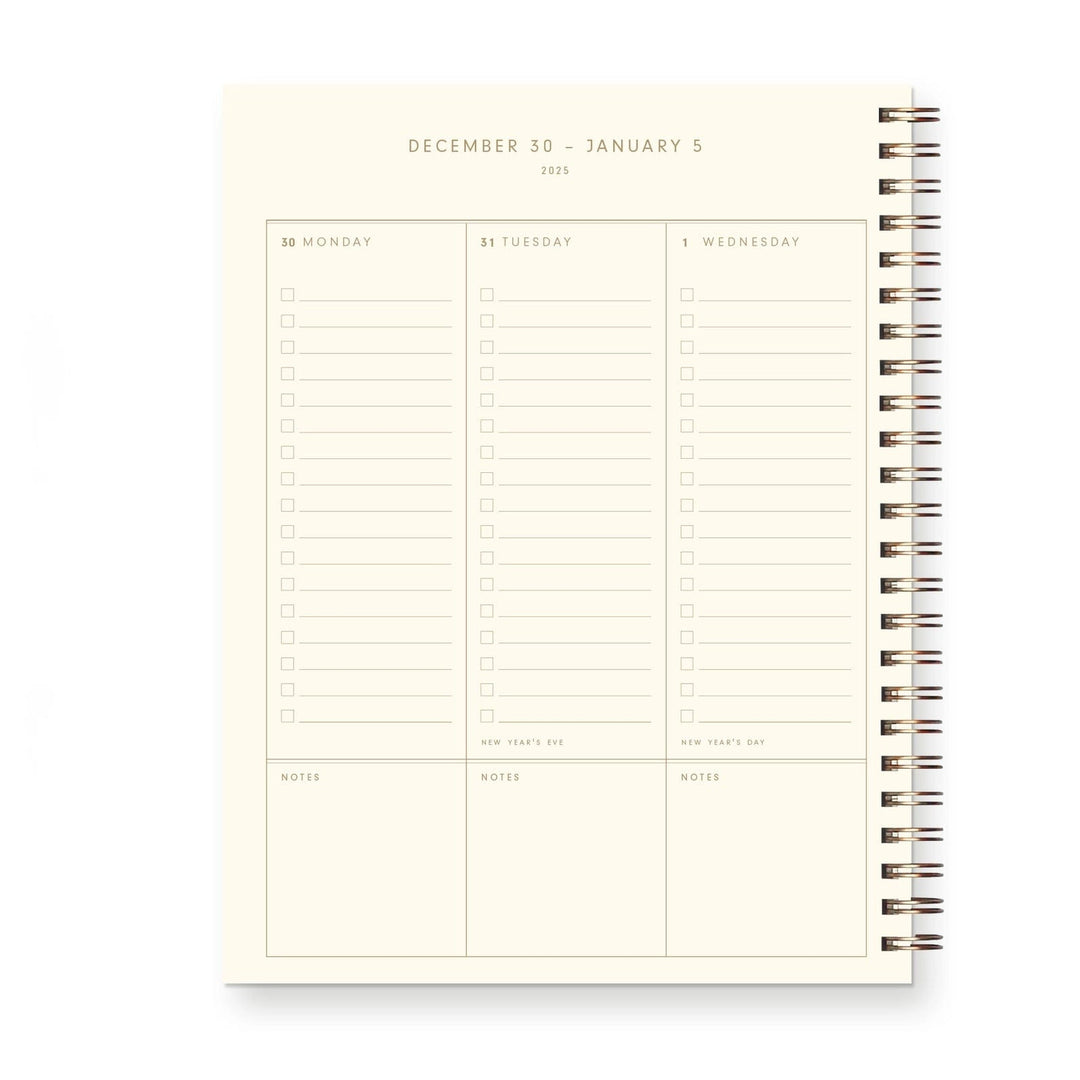 Ruff House Print Shop Planner 2025 Bold Dated Weekly Planner