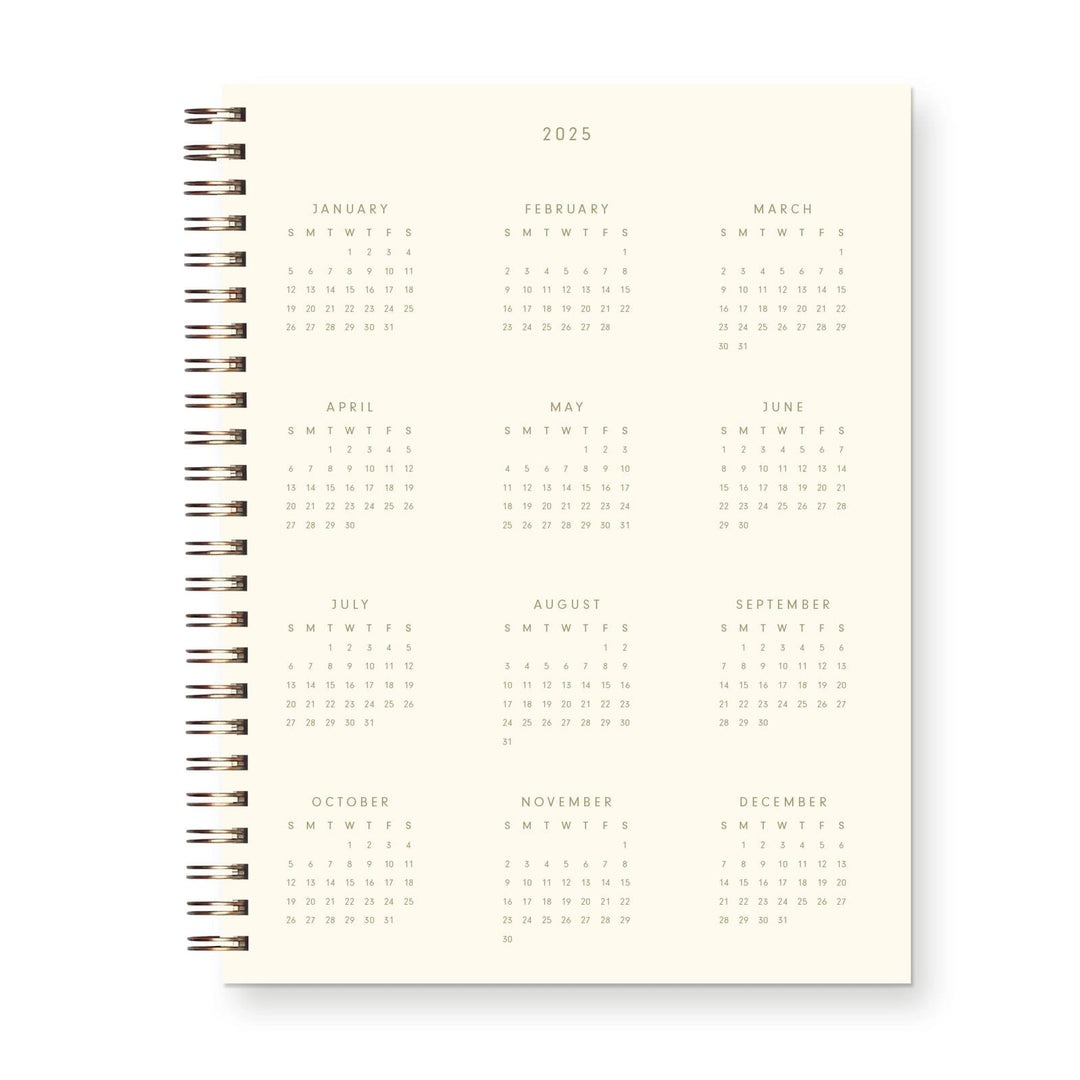 Ruff House Print Shop Planner 2025 Standard Type Dated Weekly Planner