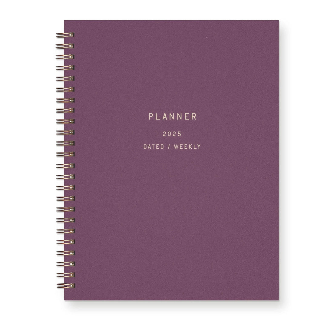 Ruff House Print Shop Planner 2025 Standard Type Dated Weekly Planner