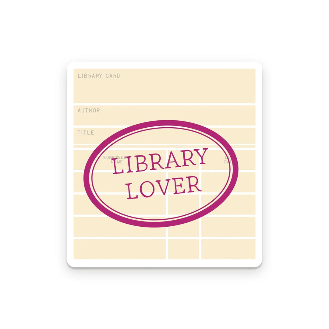 Ruff House Print Shop Sticker Library Lover Sticker