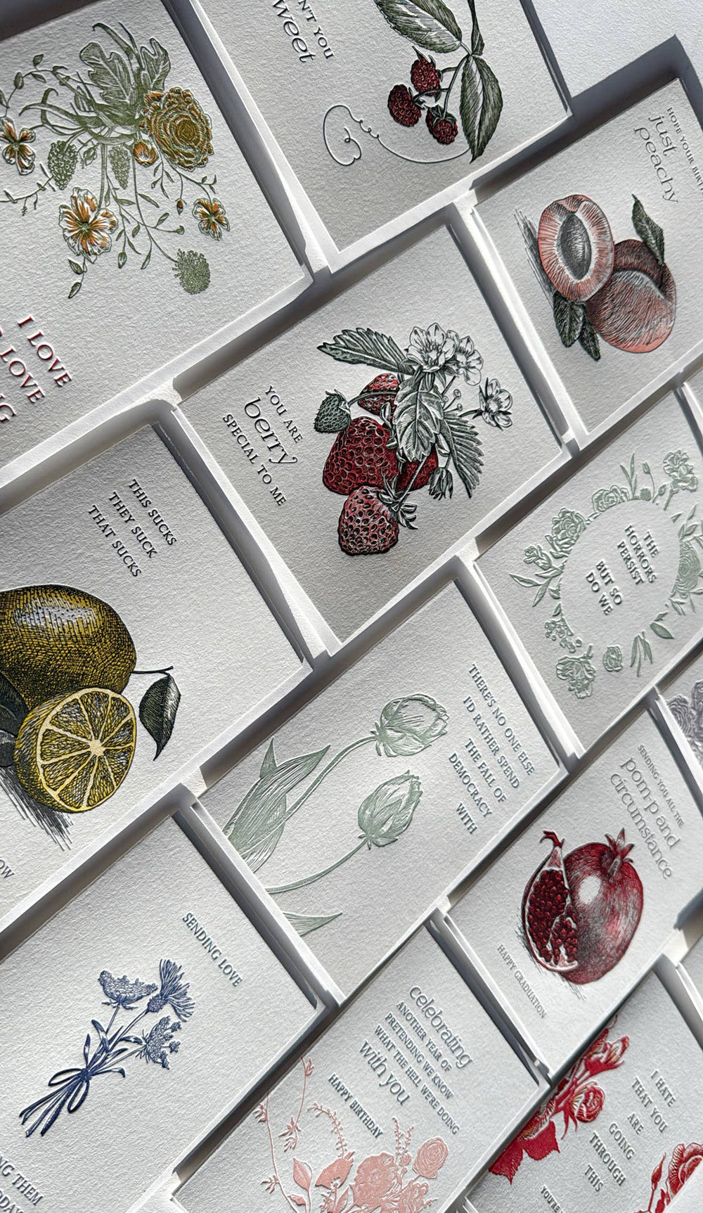 Rust Belt Love Paperie Cards Sending Love, Remembering Them With You Today Card