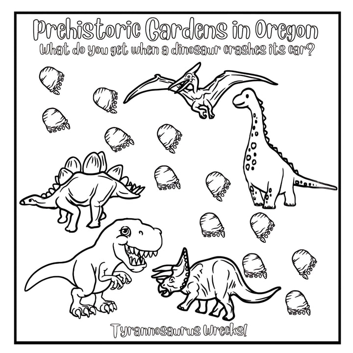 RuthAnn Cole Gifts Pacific Northwest Coloring & Joke Book