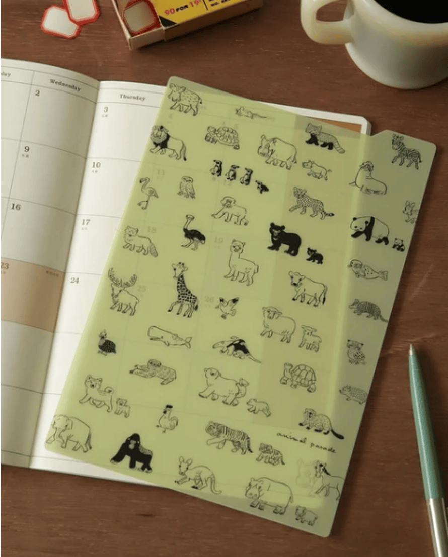 RYU-RYU Paper Animal Parade Pencil Board