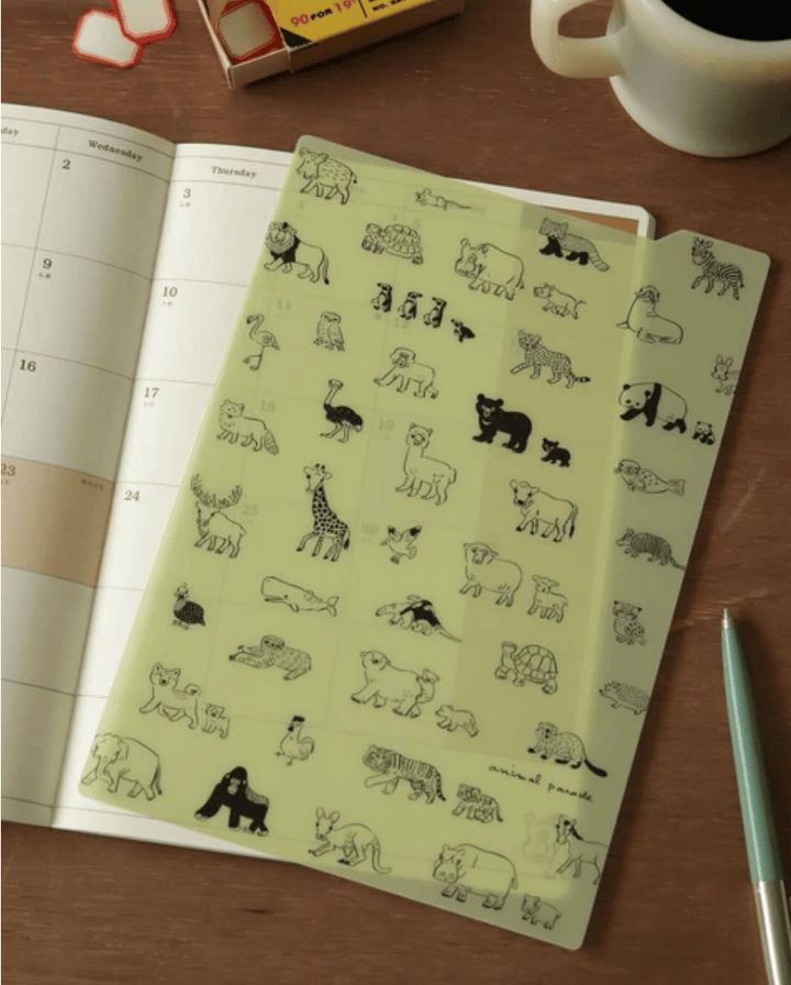 RYU-RYU Paper Animal Parade Pencil Board