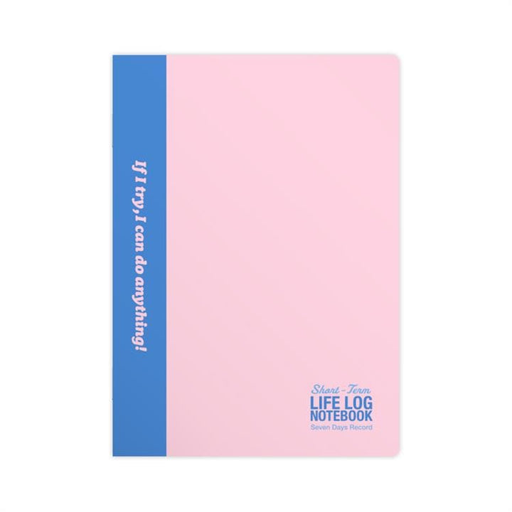 RYU-RYU Paper LIFE Notebook Pink A6 Size - Made in Japan