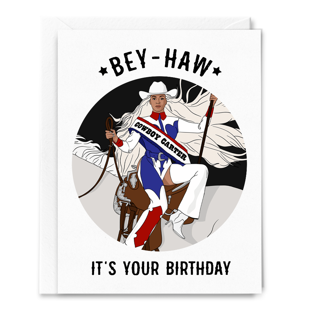 Sammy Gorin LLC Card Bey-Haw Birthday Card