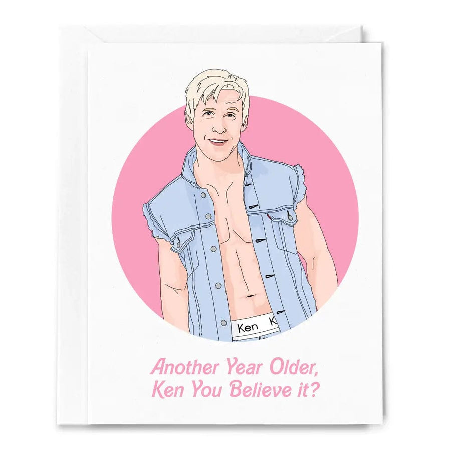 Sammy Gorin LLC Card Ken You Believe It? Barbie Movie, Ryan Gosling Birthday Card
