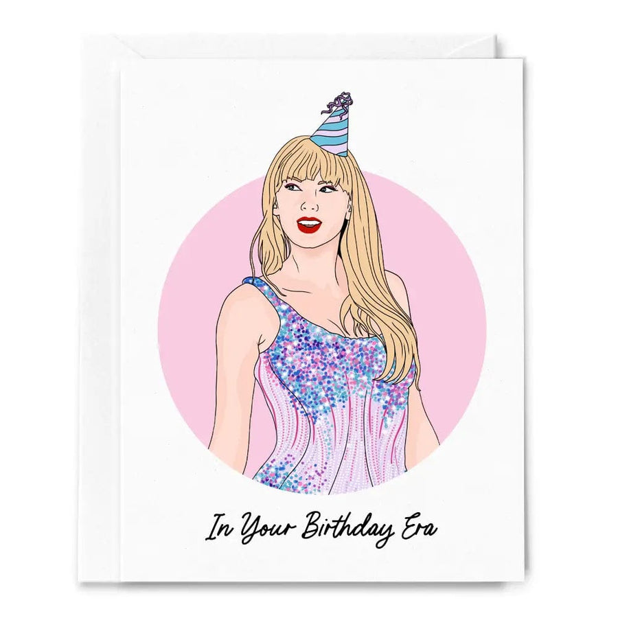 Sammy Gorin LLC Card Taylor Swift, Birthday Era, the Era's Tour, Birthday Card
