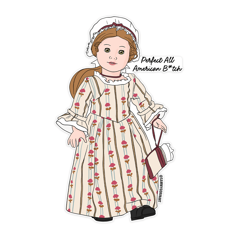 Sammy Gorin LLC Cards Felicity All American Sticker