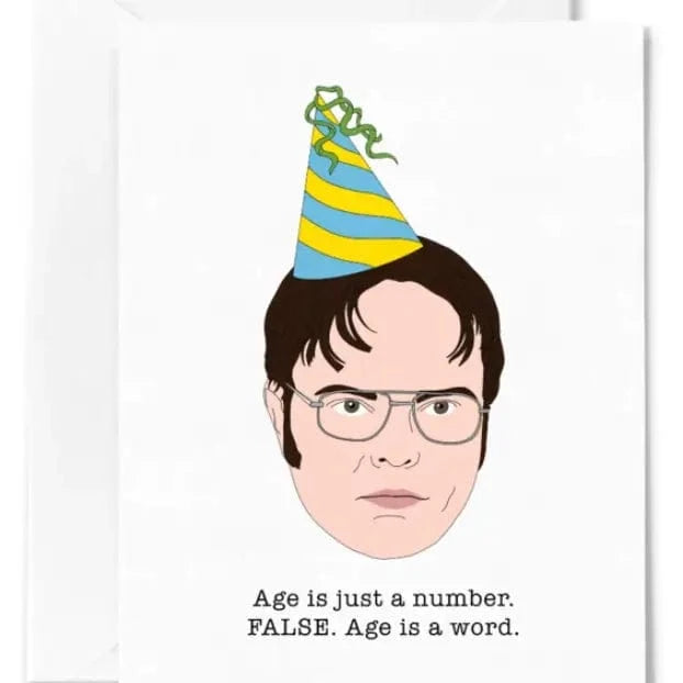 Sammy Gorin LLC Cards The Office Dwight Schrute Birthday Card