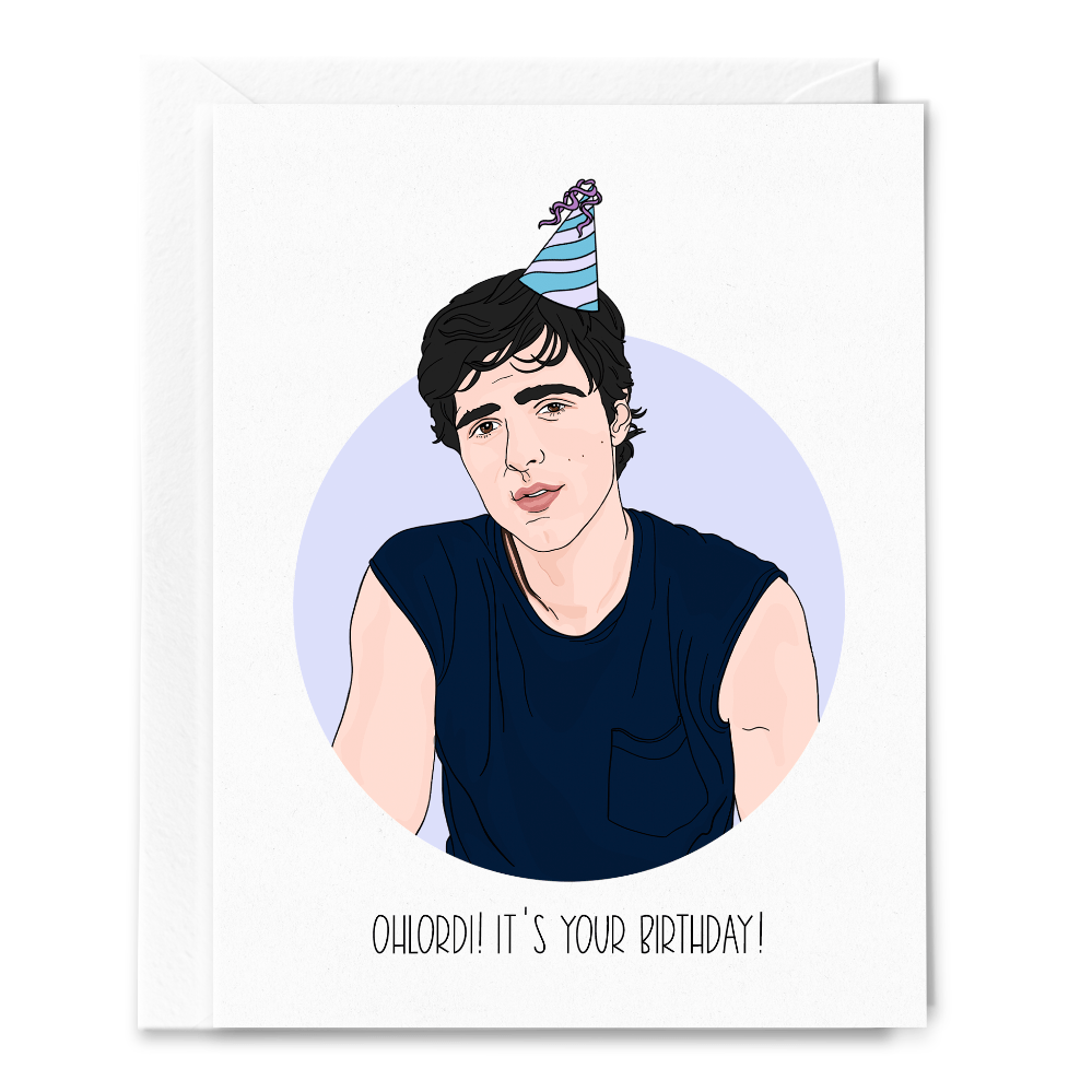 Sammy Gorin LLC OhLordi It's Your Birthday Card