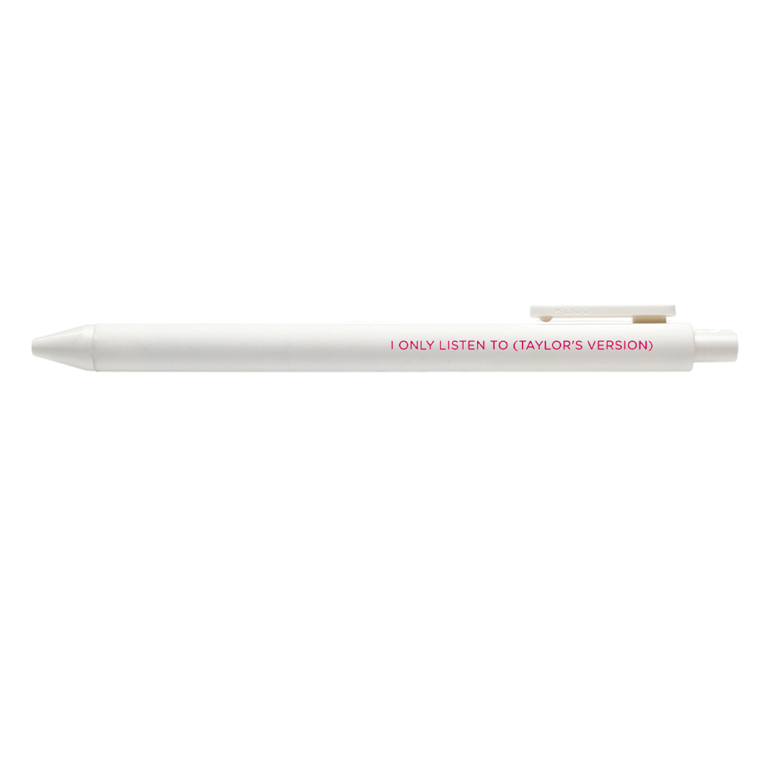 Sammy Gorin LLC Paper I Only Listen to TV Gel Pen