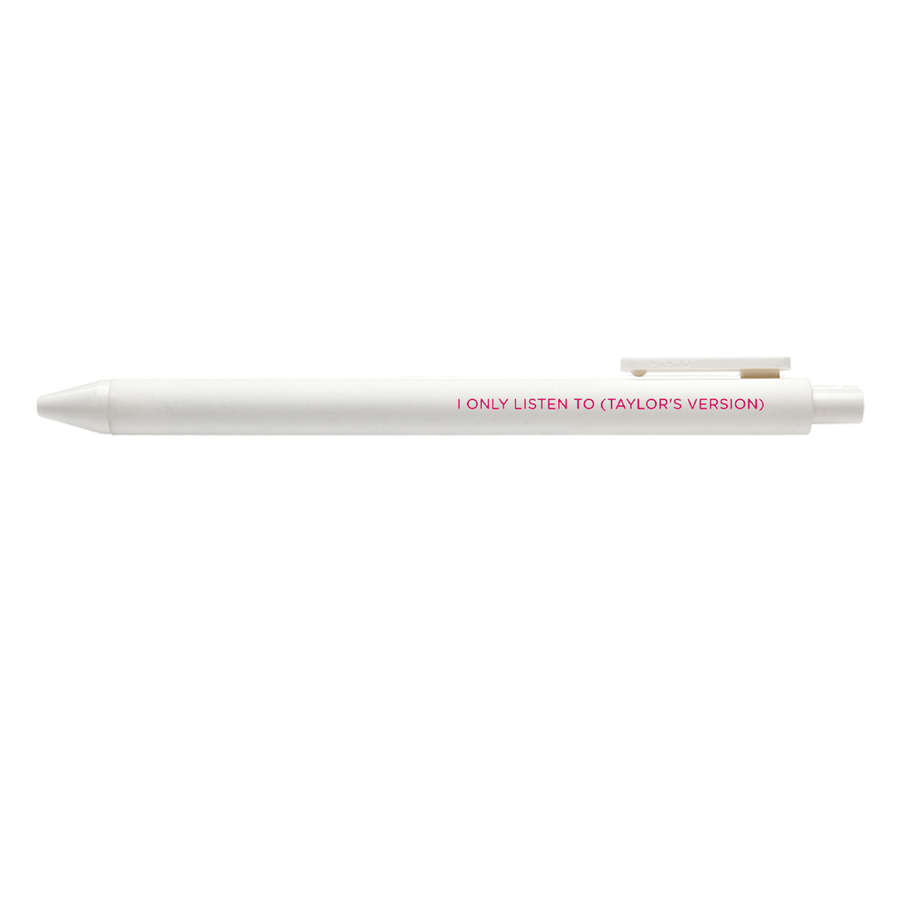 Sammy Gorin LLC Paper I Only Listen to TV Gel Pen