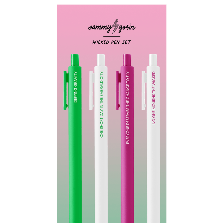 Sammy Gorin LLC Paper Wckd Pen Set