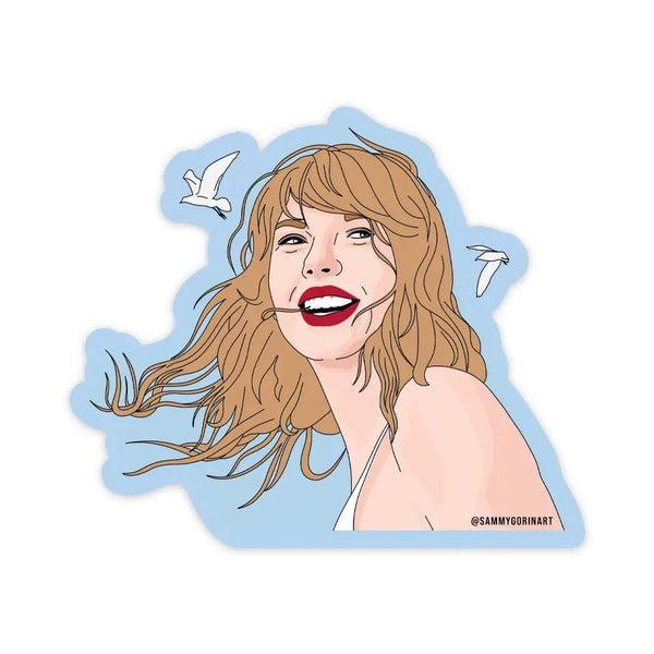 Red Taylor Swift Stickers, Red taylors Version Stickers 