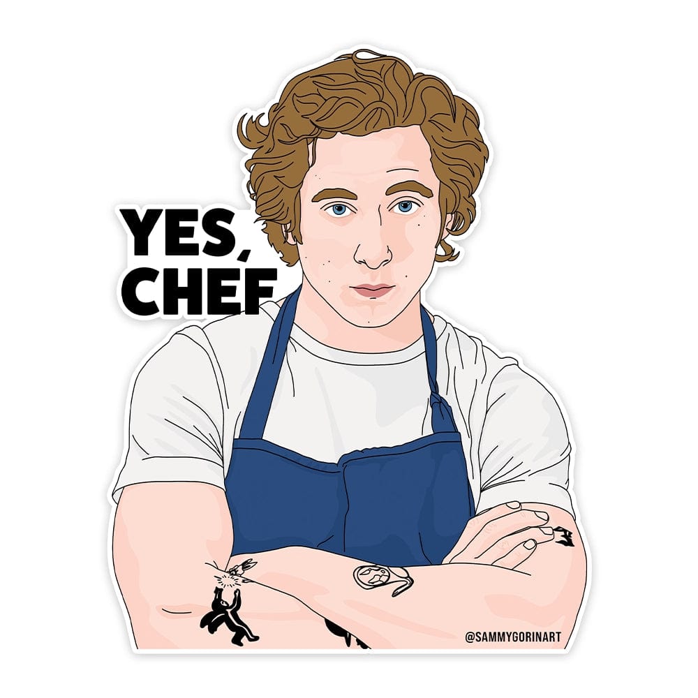 Sammy Gorin LLC Sticker Yes, Chef Sticker