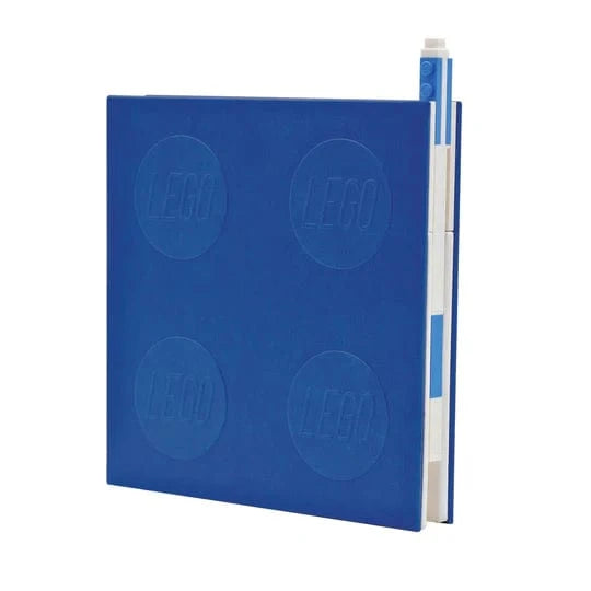 Santoki Paper LEGO Stationery Locking Notebook with Gel Pen - Blue | Santoki