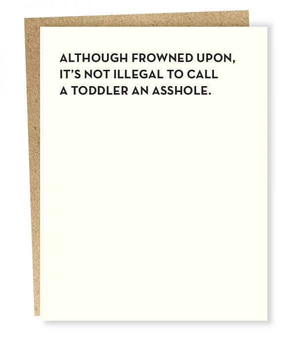 Sapling Press Toddler Card