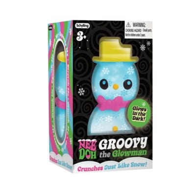 Schylling Just for Fun Blue Groovy The Glowman Squishmas Needoh | Schylling