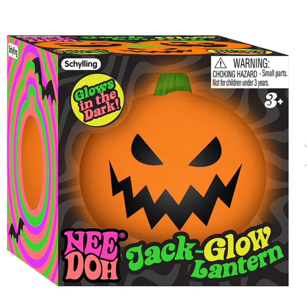 Schylling Just for Fun Scary Mouth Jack Glow Lantern Needohween | Schylling