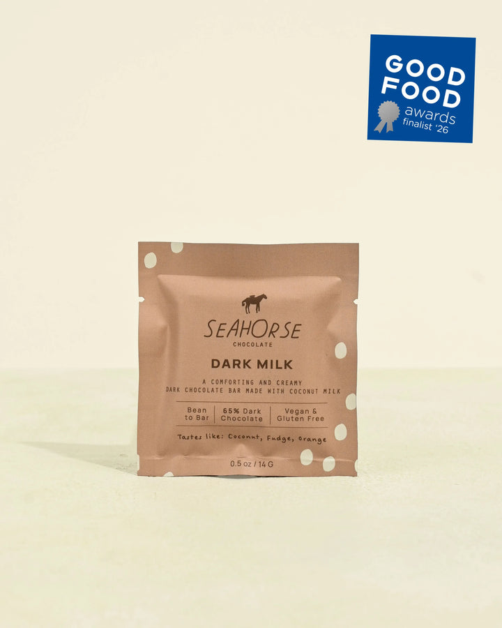 Seahorse Chocolate Treats Dark Milk  - Mini Bar | Seahorse Chocolate